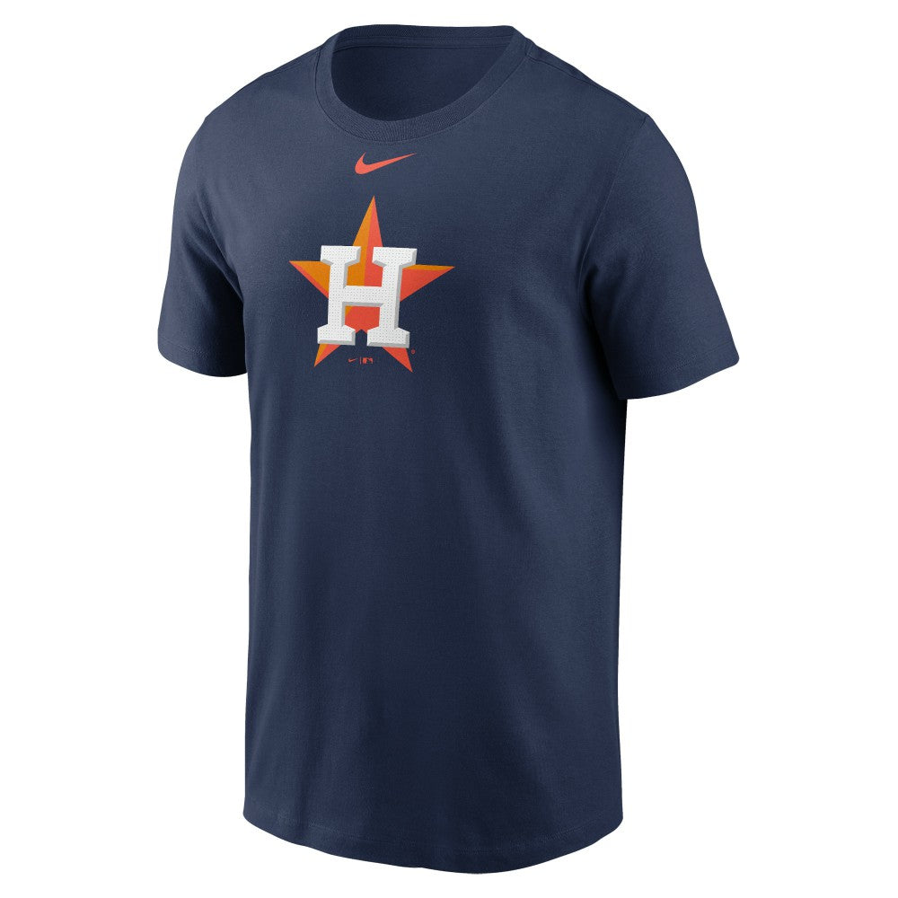 Houston Astros Fuse Large Logo T-Shirt Navy | Nike