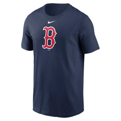 Boston Red Sox Fuse Large Logo T-Shirt Navy | Nike