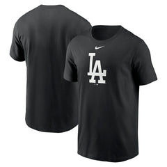 Los Angeles Dodgers Fuse Large Logo T-Shirt Black | Nike