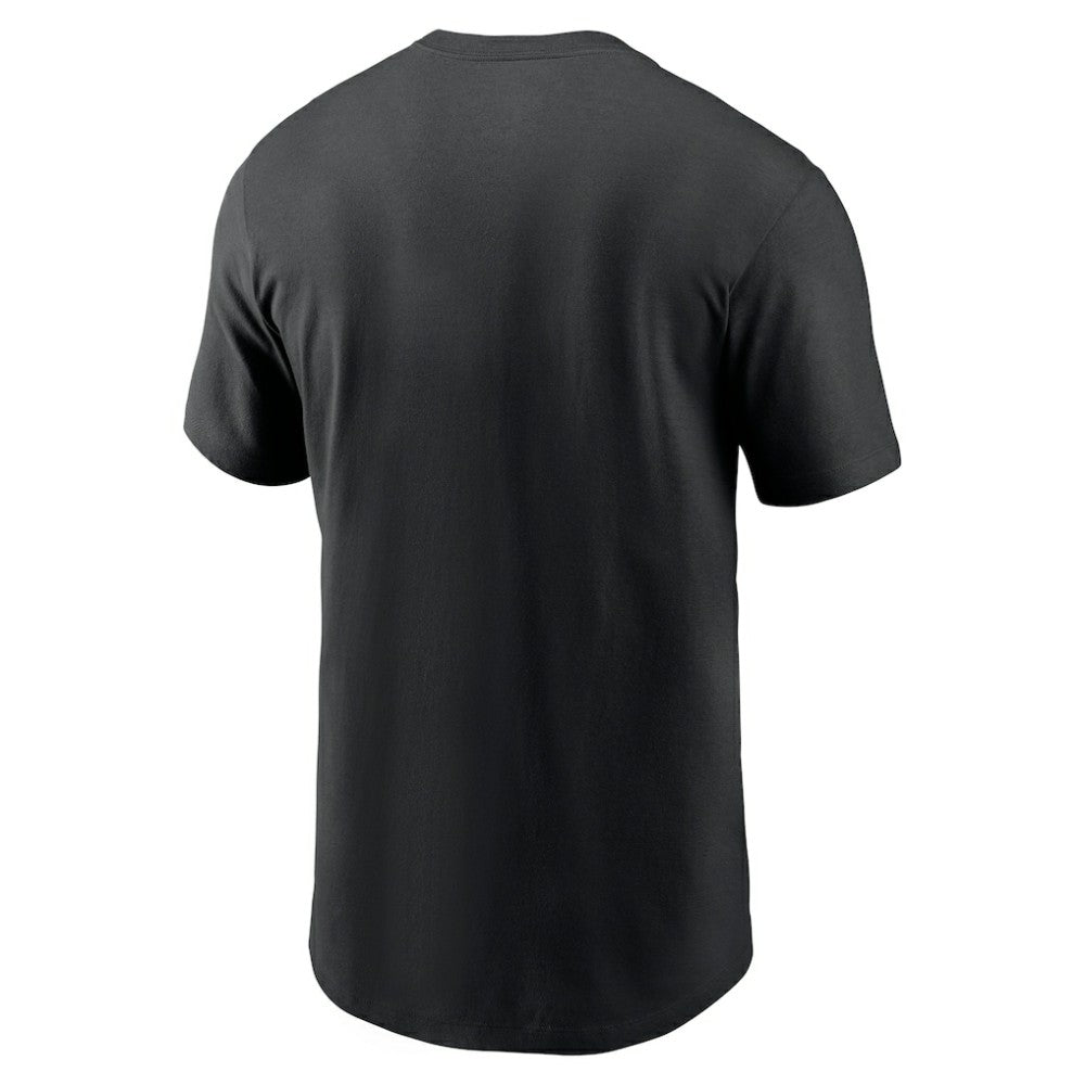 Los Angeles Dodgers Fuse Large Logo T-Shirt Black | Nike