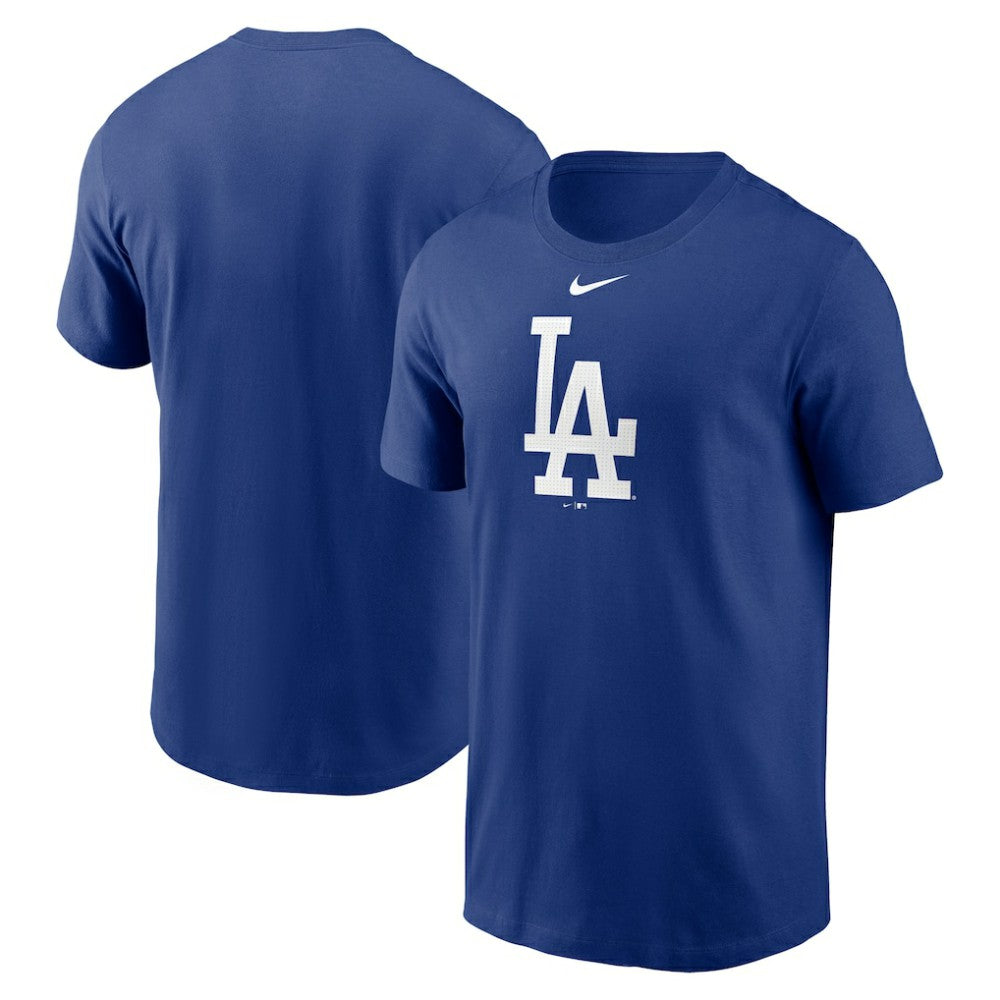 Los Angeles Dodgers Fuse Large Logo T-Shirt Royal | Nike