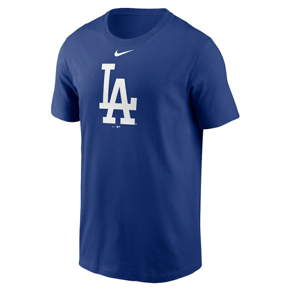 Los Angeles Dodgers Fuse Large Logo T-Shirt Royal | Nike