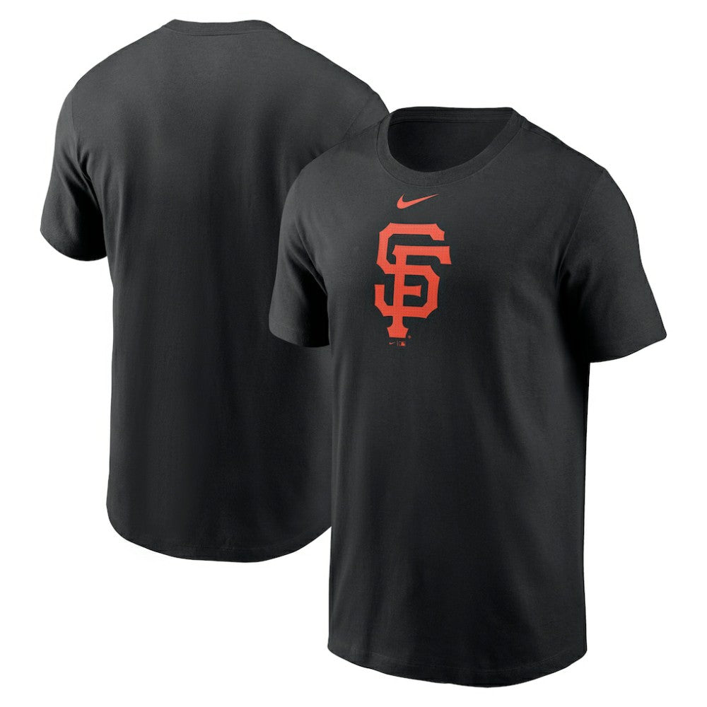 San Francisco Giants Fuse Large Logo T-Shirt Black | Nike