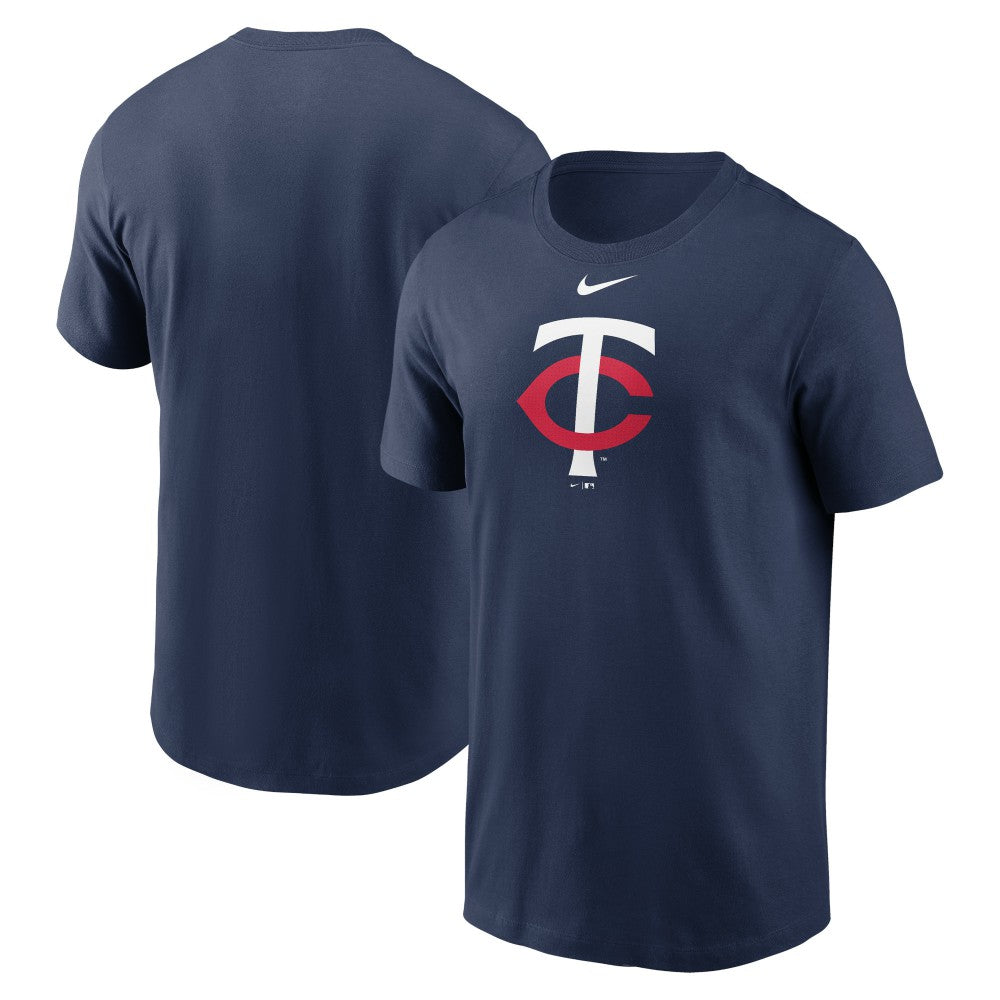 Minnesota Twins Fuse Large Logo T-Shirt Navy | Nike