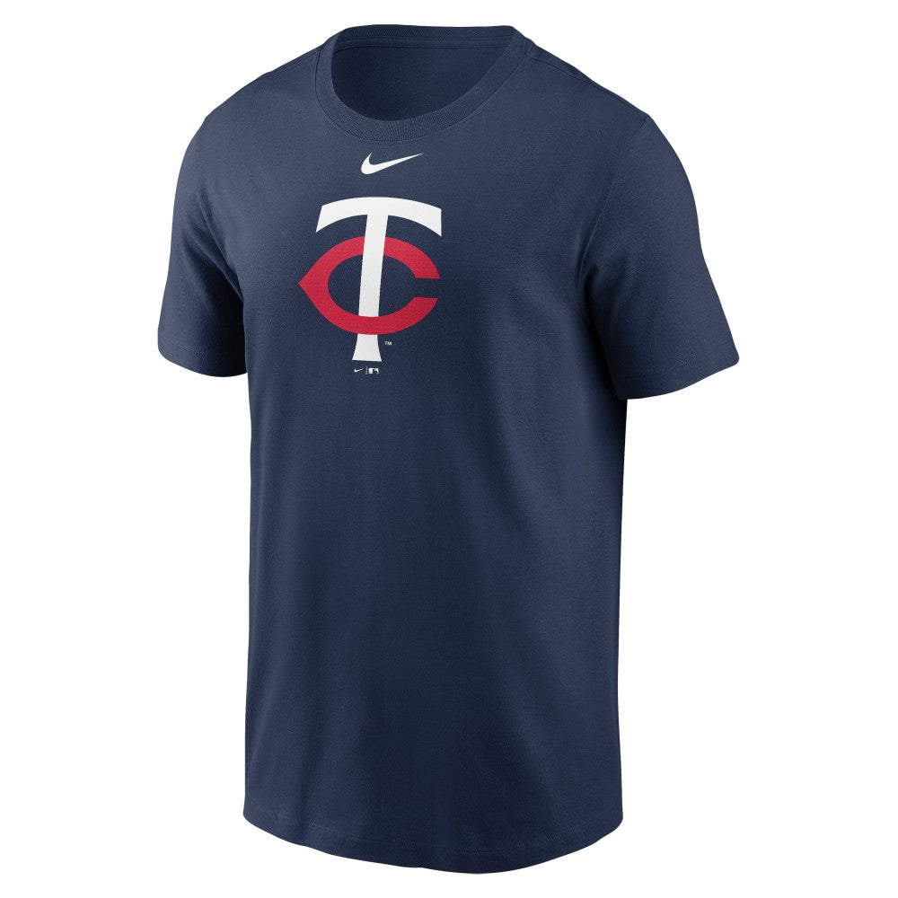 Minnesota Twins Fuse Large Logo T-Shirt Navy | Nike