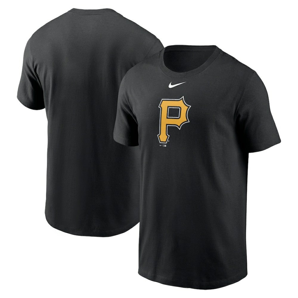 Pittsburgh Pirates Fuse Large Logo T-Shirt Black | Nike