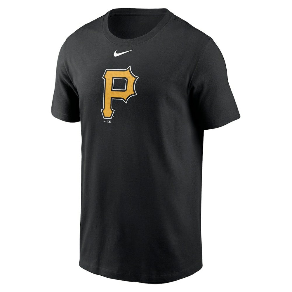 Pittsburgh Pirates Fuse Large Logo T-Shirt Black | Nike