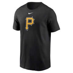 Pittsburgh Pirates Fuse Large Logo T-Shirt Black | Nike