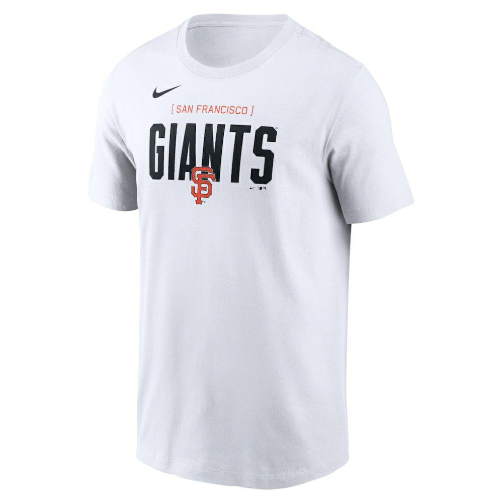 San Francisco Giants Home Team Bracket Stack T-Shirt White | Nike
