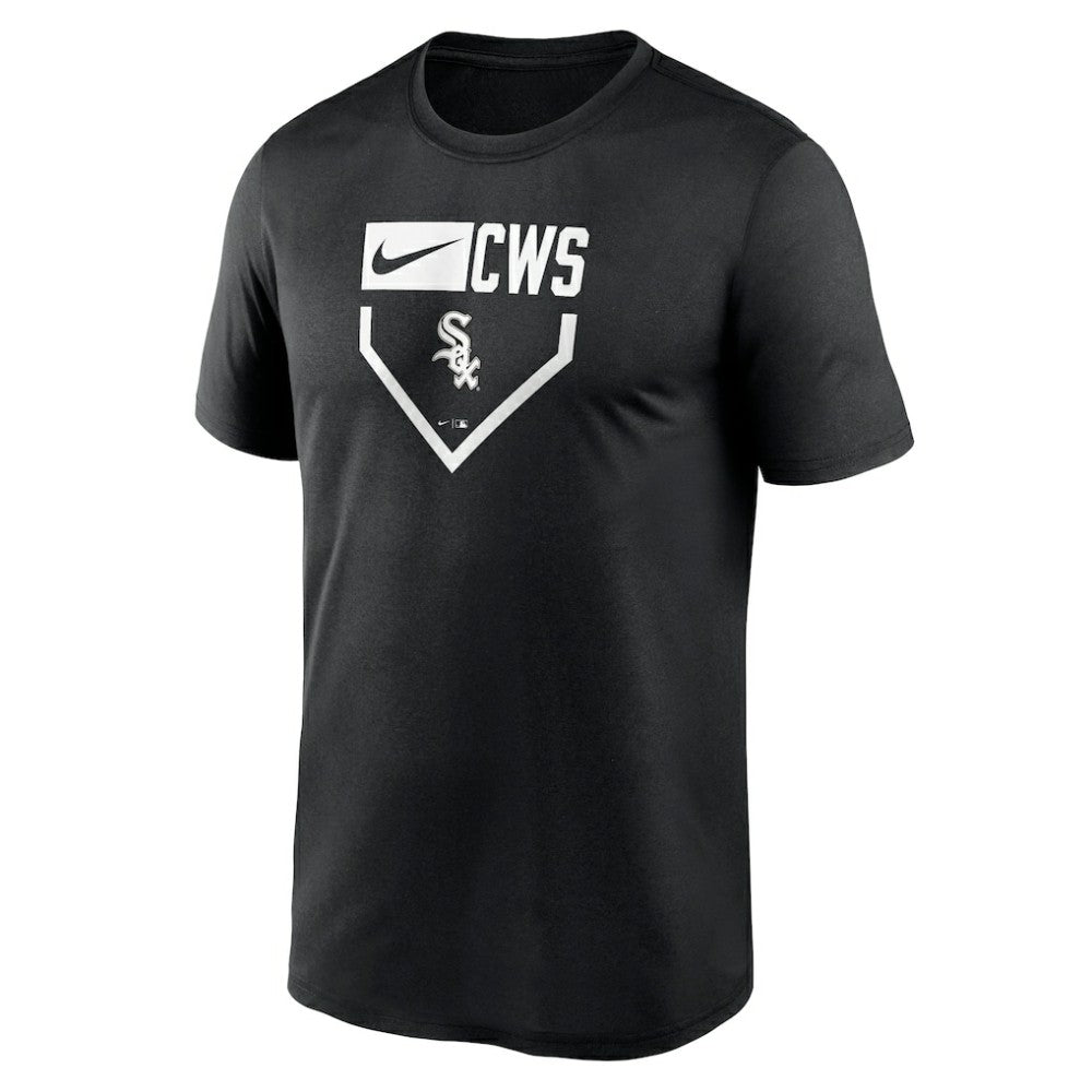 Chicago White Sox Home Plate Icon Legend Performance T-Shirt Black | Nike