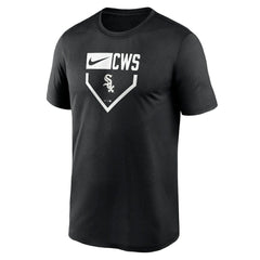 Chicago White Sox Home Plate Icon Legend Performance T-Shirt Black | Nike