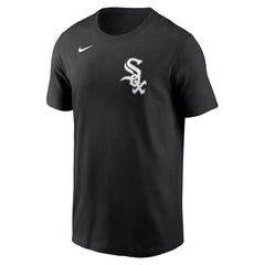 Chicago White Sox Fuse Wordmark T-Shirt Black | Nike