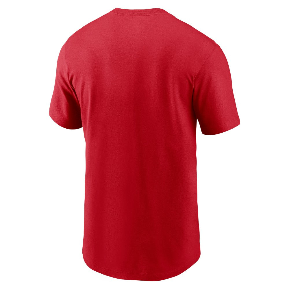 Cincinnati Reds Fuse Wordmark T-Shirt Red | Nike