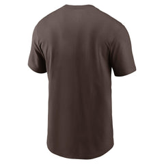 San Diego Padres Fuse Wordmark T-Shirt Brown | Nike