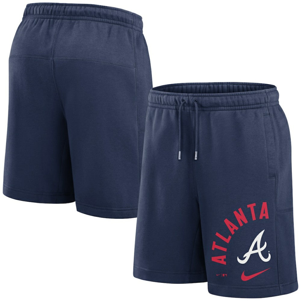 Atlanta Braves Arched Kicker Shorts Navy | Nike