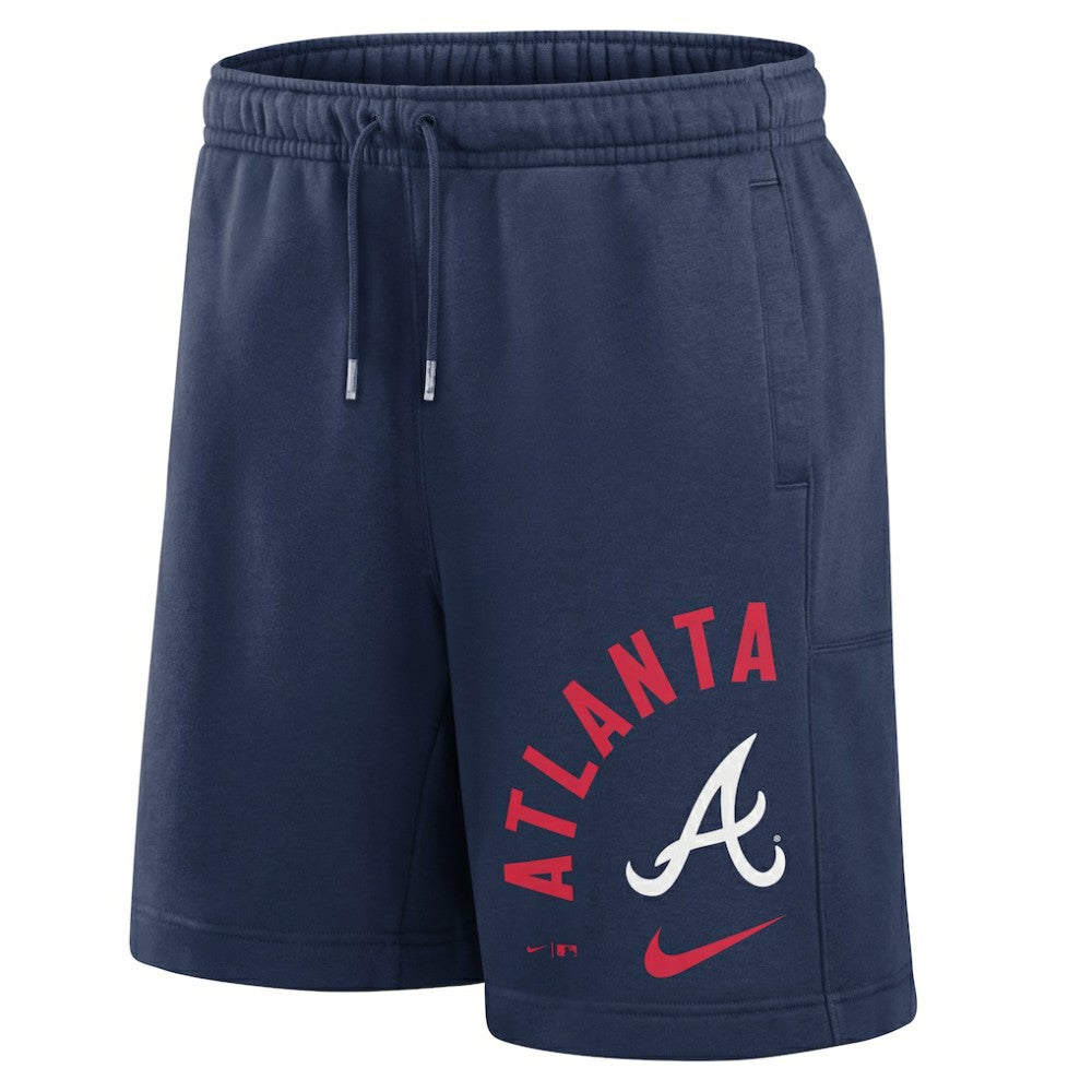 Atlanta Braves Arched Kicker Shorts Navy | Nike