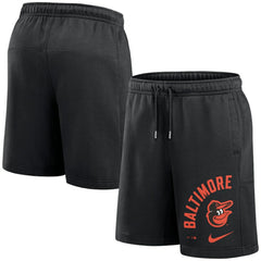 Baltimore Orioles Arched Kicker Shorts Black | Nike