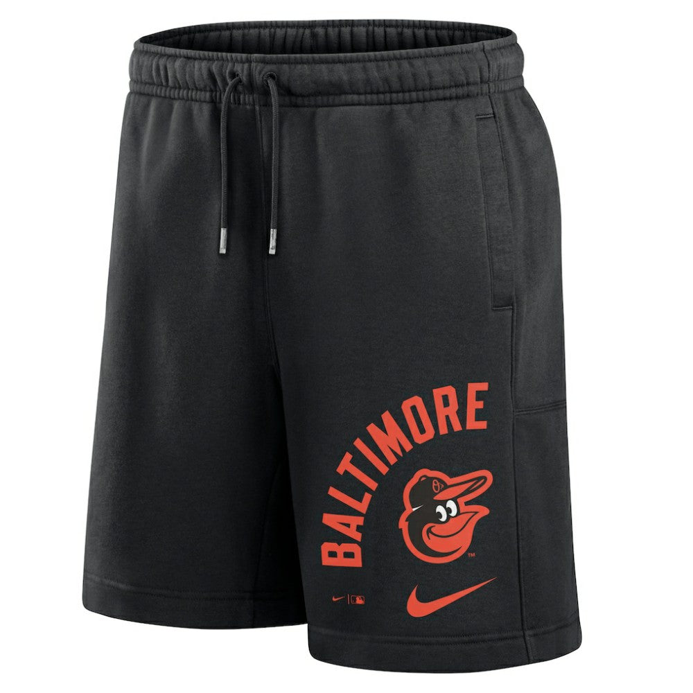 Baltimore Orioles Arched Kicker Shorts Black | Nike