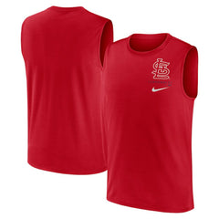 St. Louis Cardinals Lightweight Dri-FIT Muscle Tank Top Red | Nike