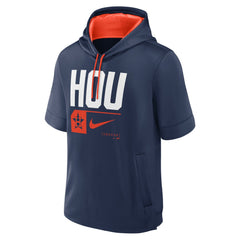 Houston Astros Tri Code Lockup Short Sleeve Pullover Hoodie Navy | Nike