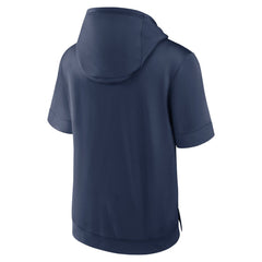 Houston Astros Tri Code Lockup Short Sleeve Pullover Hoodie Navy | Nike