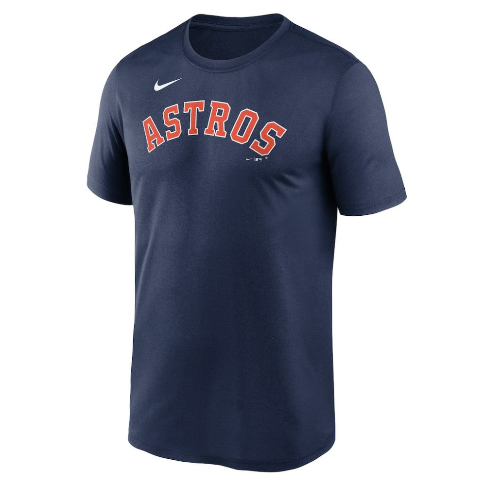 Houston Astros Legend Fuse Wordmark T-Shirt  Navy | Nike
