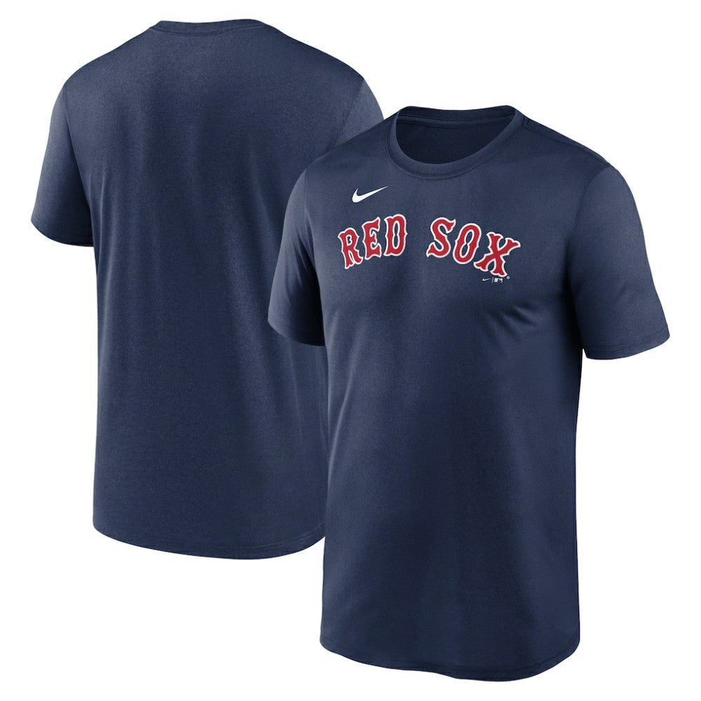 Boston Red Sox Legend Fuse Wordmark T-Shirt  Navy | Nike