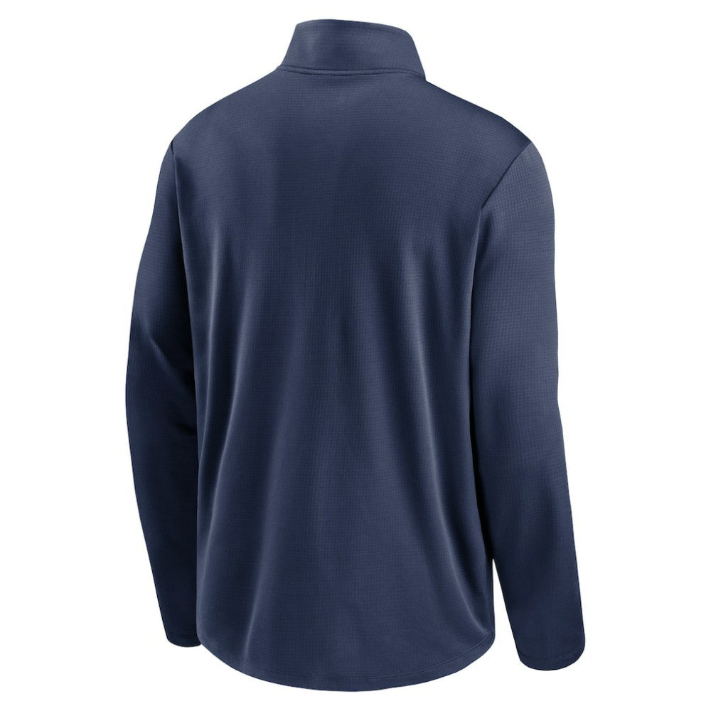Tampa Bay Rays Franchise Logo Pacer Performance Half-Zip Top Navy | Nike