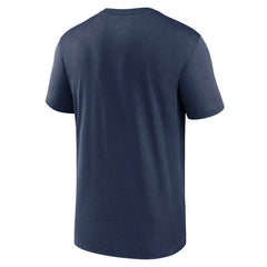 Milwaukee Brewers Legend Fuse Wordmark T-Shirt  Navy | Nike