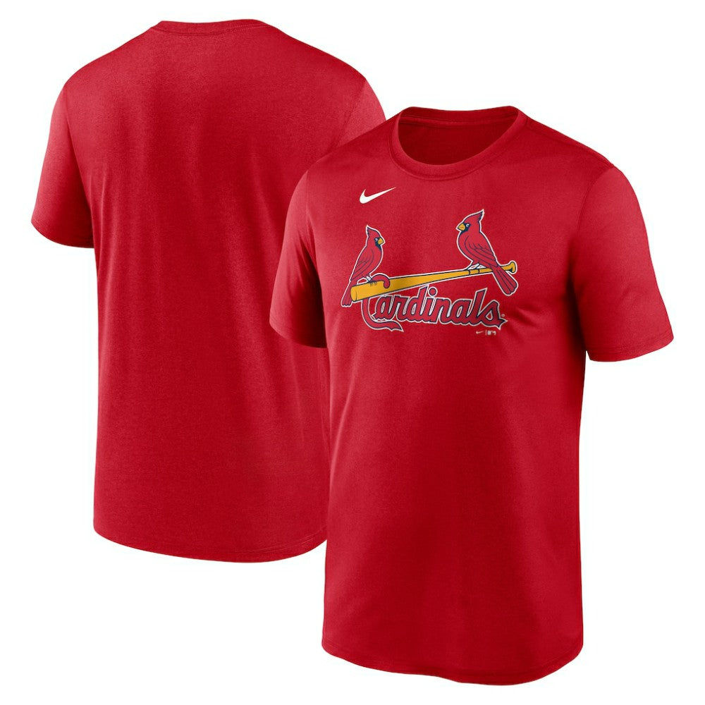 St. Louis Cardinals Legend Fuse Wordmark T-Shirt  Red | Nike