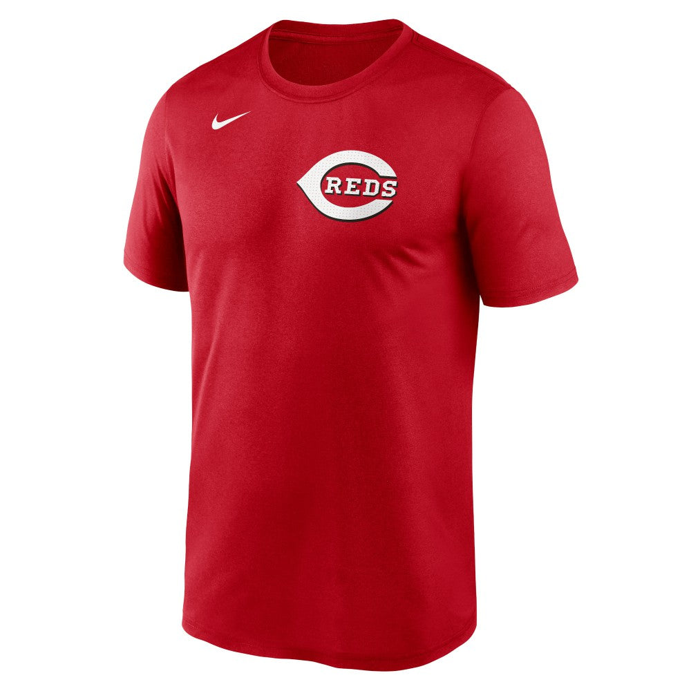 Cincinnati Reds Legend Fuse Wordmark T-Shirt  Red | Nike