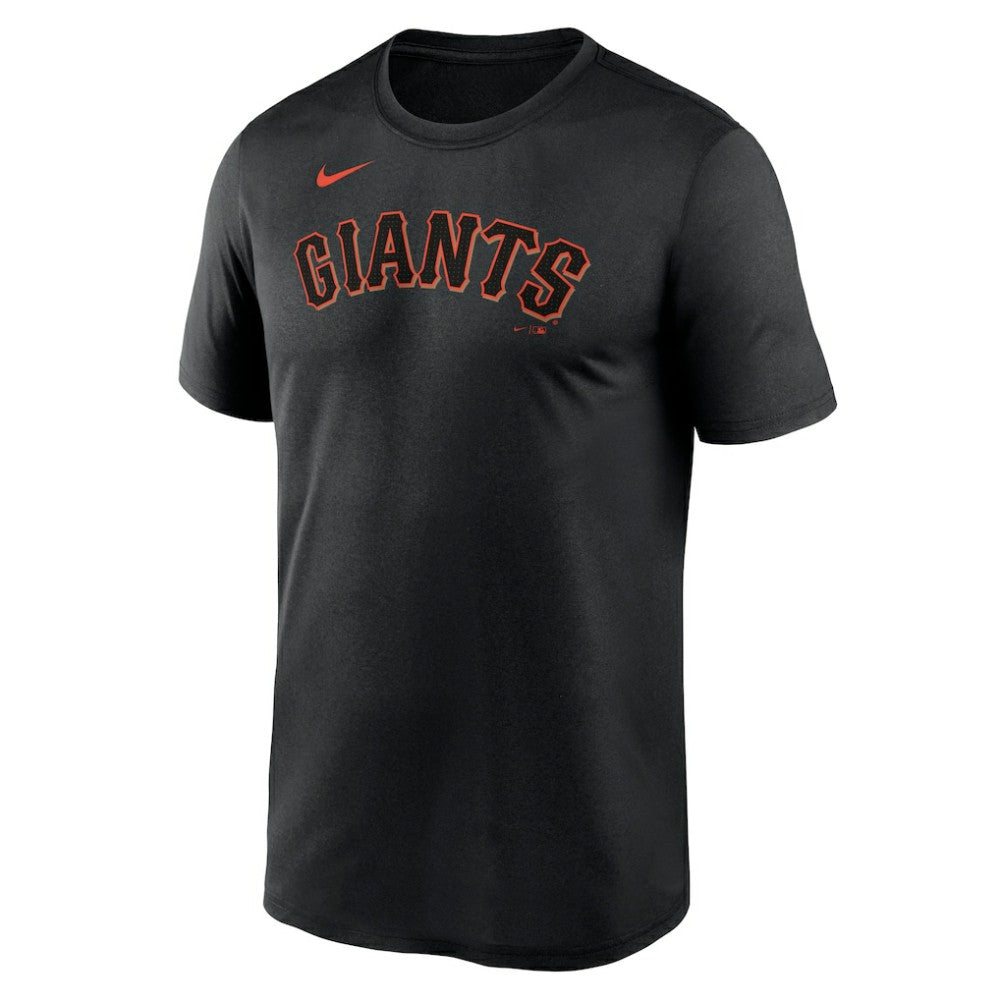 San Francisco Giants Legend Fuse Wordmark T-Shirt  Black | Nike