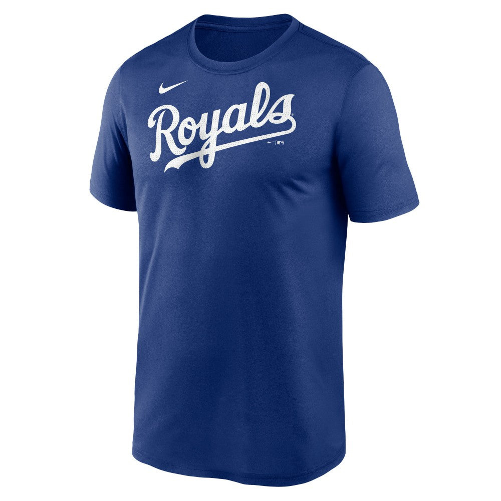 Kansas City Royals Legend Fuse Wordmark T-Shirt  Royal | Nike