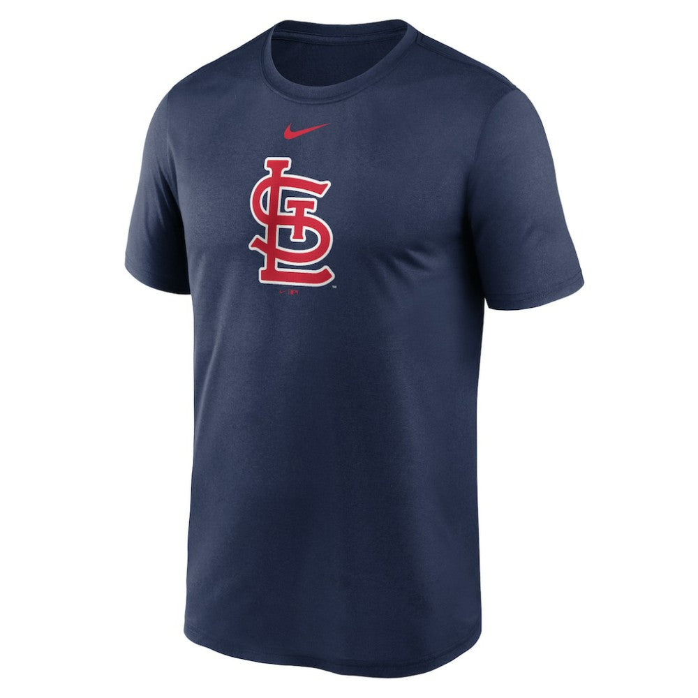 St. Louis Cardinals Legend Fuse Large Logo Dri-FIT T-Shirt Navy | Nike