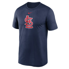 St. Louis Cardinals Legend Fuse Large Logo Dri-FIT T-Shirt Navy | Nike