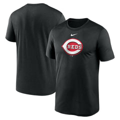 Cincinnati Reds Legend Fuse Large Logo Dri-FIT T-Shirt Black | Nike