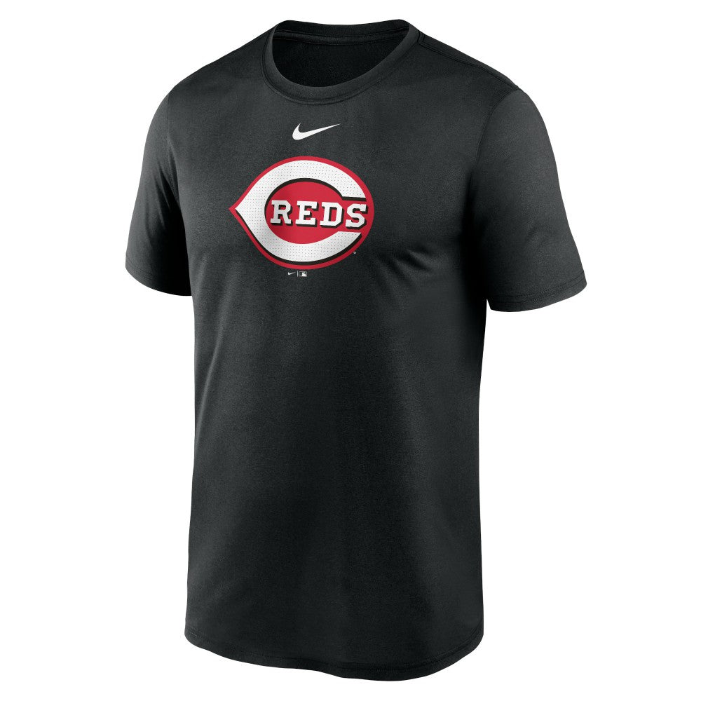 Cincinnati Reds Legend Fuse Large Logo Dri-FIT T-Shirt Black | Nike