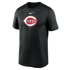 Cincinnati Reds Legend Fuse Large Logo Dri-FIT T-Shirt Black | Nike