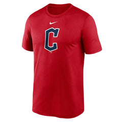 Cleveland Guardians Legend Fuse Large Logo Dri-FIT T-Shirt Red | Nike