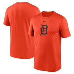 Detroit Tigers Legend Fuse Large Logo Dri-FIT T-Shirt Orange | Nike