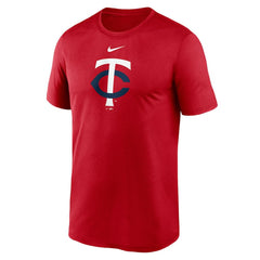 Minnesota Twins Legend Fuse Large Logo Dri-FIT T-Shirt Red | Nike