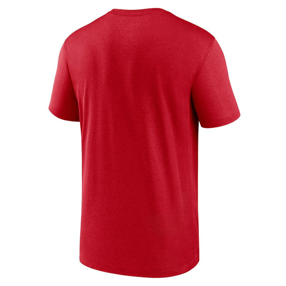 Minnesota Twins Legend Fuse Large Logo Dri-FIT T-Shirt Red | Nike