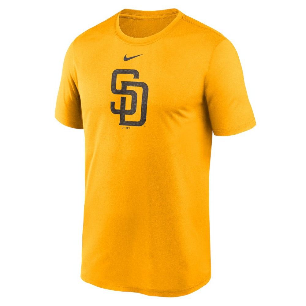 San Diego Padres Legend Fuse Large Logo Dri-FIT T-Shirt Gold | Nike