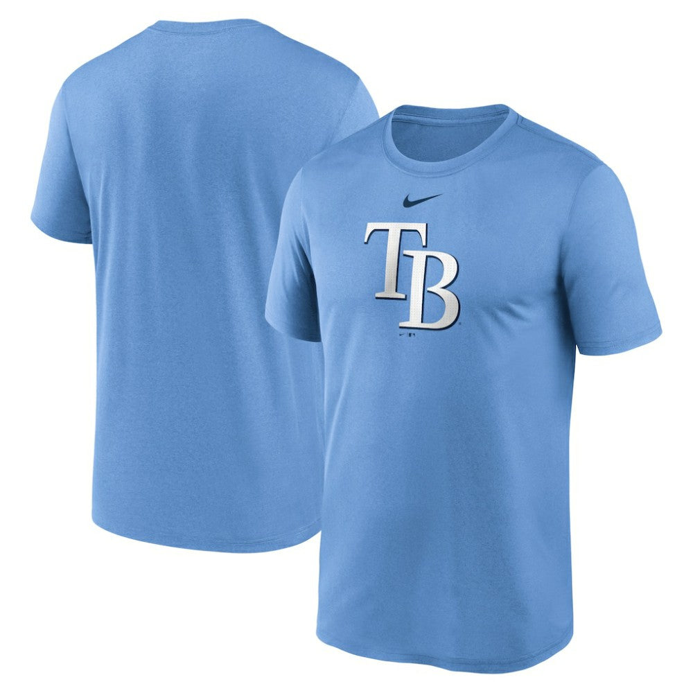 Tampa Bay Rays Legend Fuse Large Logo Dri-FIT T-Shirt Light Blue | Nike