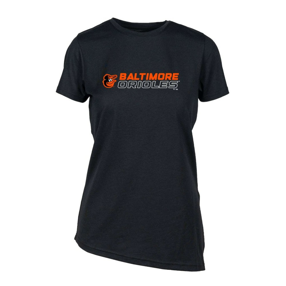 Baltimore Orioles Levelwear Women's Birch Chase T-Shirt Black