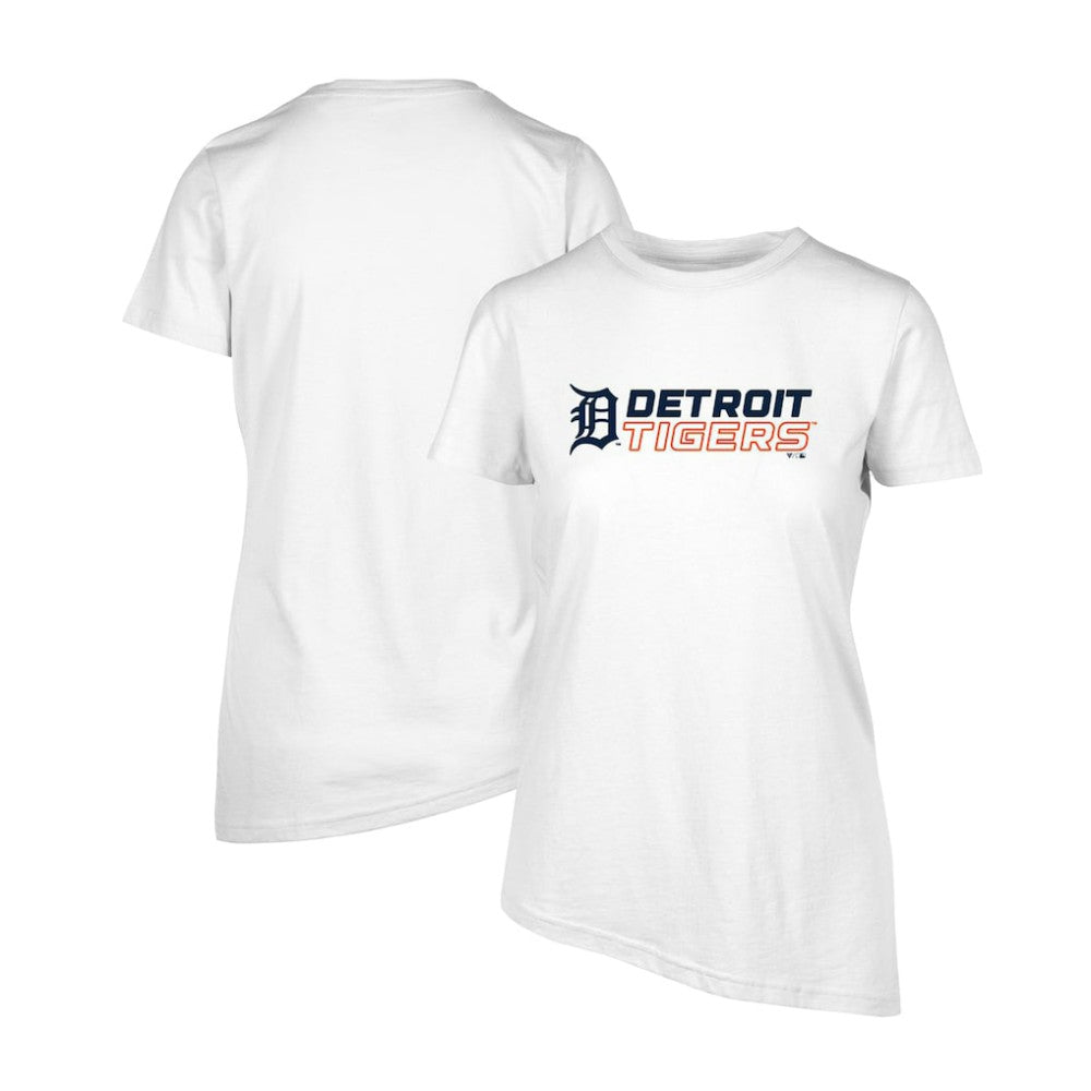 Detroit Tigers Levelwear Women's Birch Chase T-Shirt White