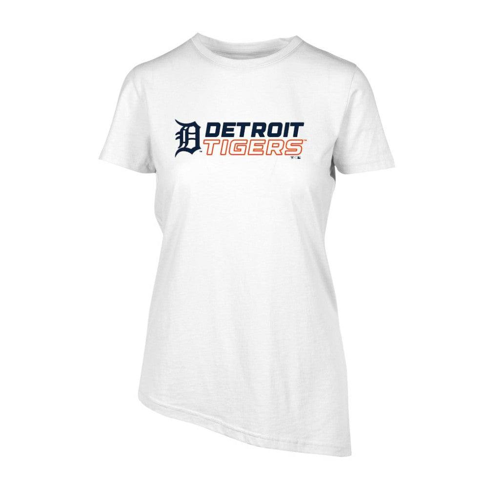 Detroit Tigers Levelwear Women's Birch Chase T-Shirt White