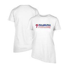 Philadelphia Phillies Levelwear Women's Birch Chase T-Shirt White