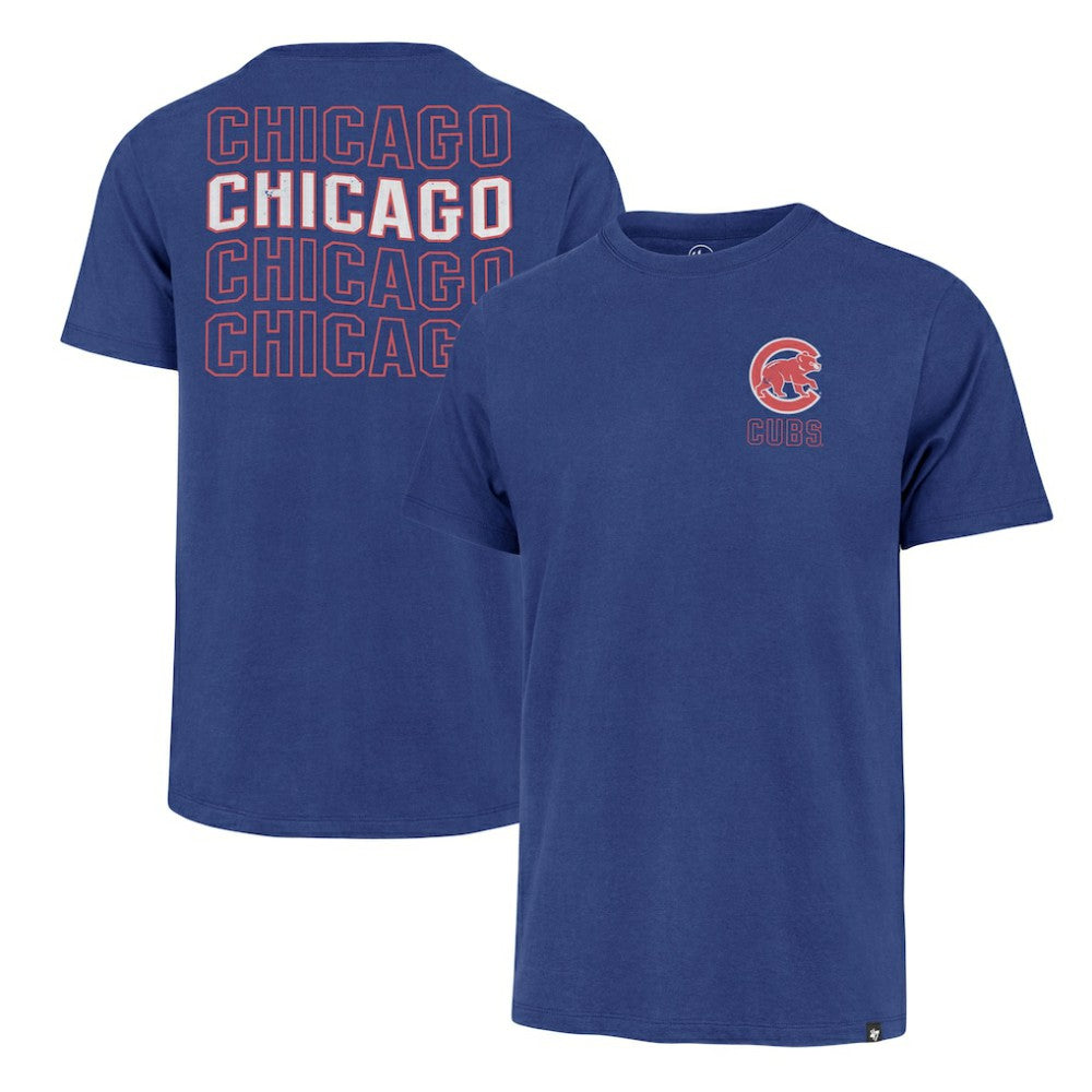 Chicago Cubs Hang Back Franklin T-Shirt Royal | 47 brand