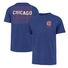 Chicago Cubs Hang Back Franklin T-Shirt Royal | 47 brand